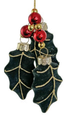 Shishi kuuseehe Holly Leaves, 16cm