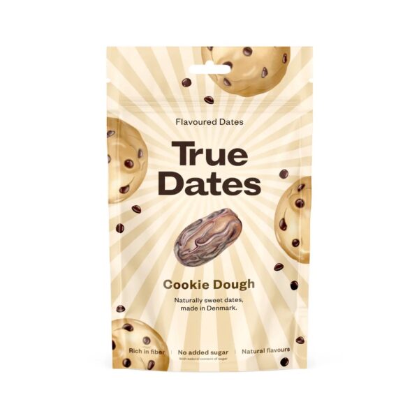 True Dates datlid Cookie Dough, 100g