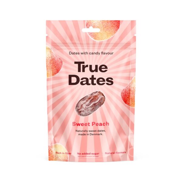 True Dates datlid Sweet Peach, 100g