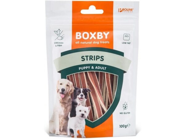 BOXBY Koera maius strips kanaga 100g