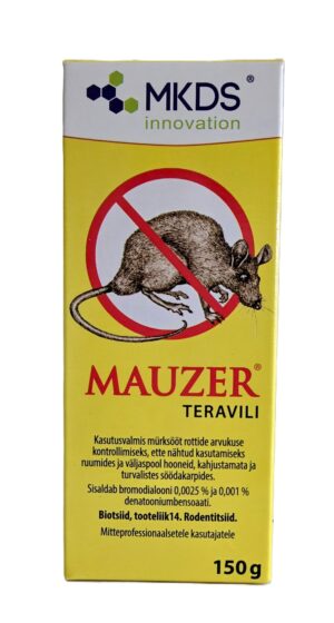 MKDS Mauzer hiire-ja rotimürk 150g