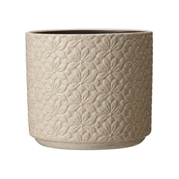 Lillepott Lydia Ø17x h15cm valge