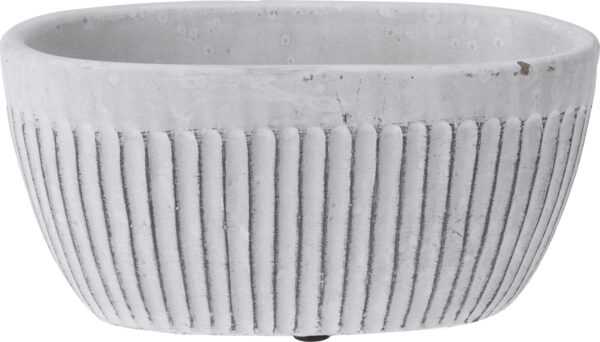 Lillepott 20x11x9cm valge