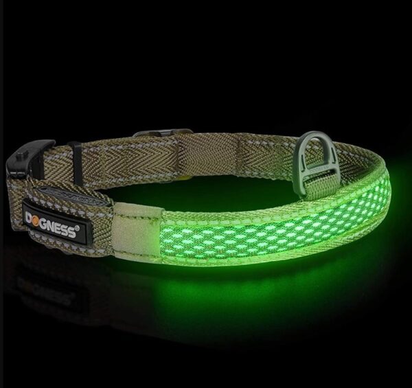 LED kaelarihm Dogness L pruun