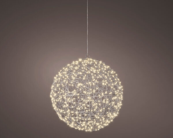 Valguskera d38cm 600LED s.valge IP44