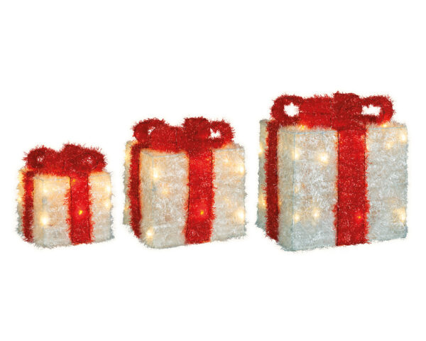 Kingikarbid punase paelaga 15-30 LED 3tk