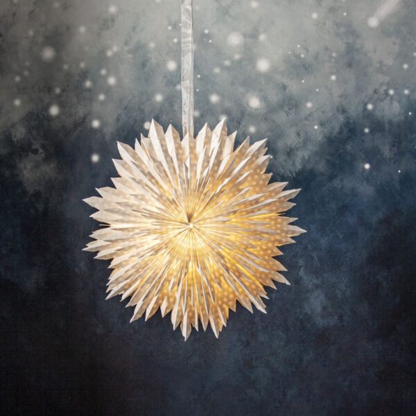 Dekoratiivtäht rippuv, valgustatav H60cm
