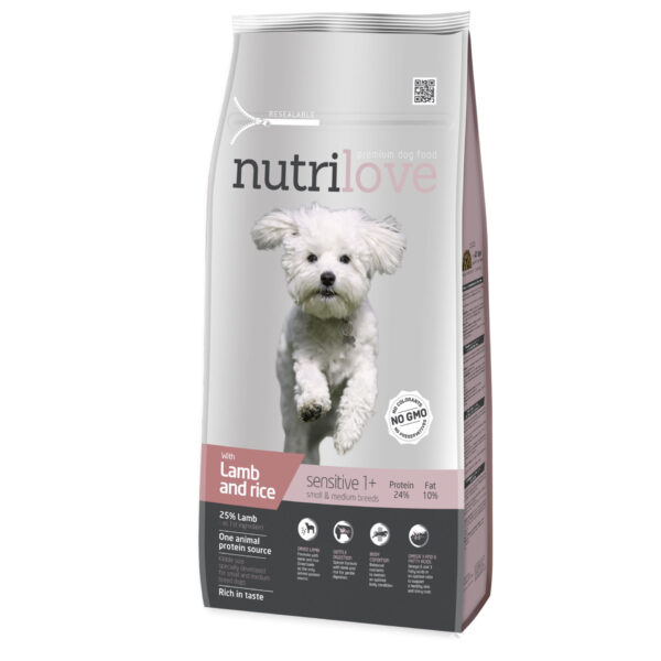 Nutrilove sensitive s&m lamb 1,6 kg