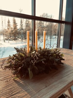 Jõulupärja või lauaseade valmistamise töötuba (21. detsember)