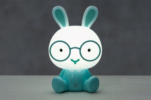 Laualamp sinine jänes LED