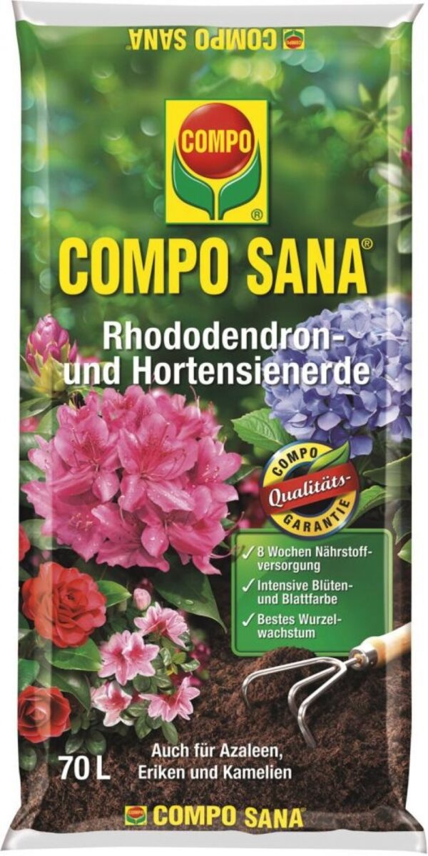 Rodo- ja hortensiamuld Compo 70L