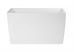 Istutuskast Marbella 76cm ratastega valge