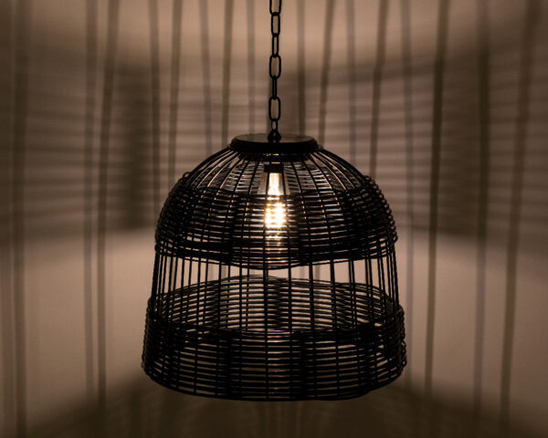 Solarvalgusti riputatav d36,5x h32,5cm soe valge