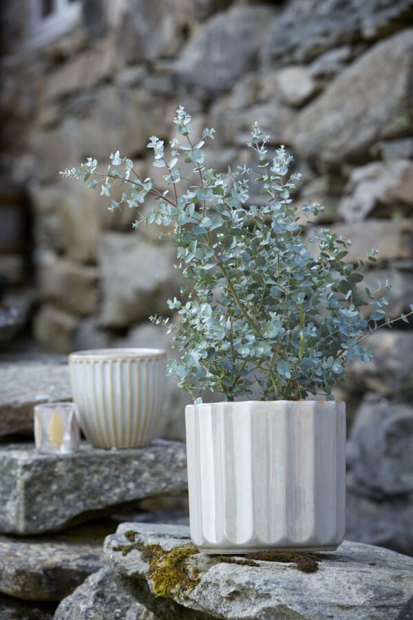 Toalillepott Lou 18x17cm valge