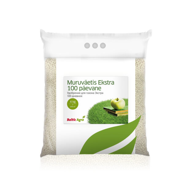 Pikatoimeline muruväetis Baltic Agro ekstra 4kg