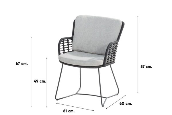 Aiatool Fabrice antratsiit 61x60x87cm