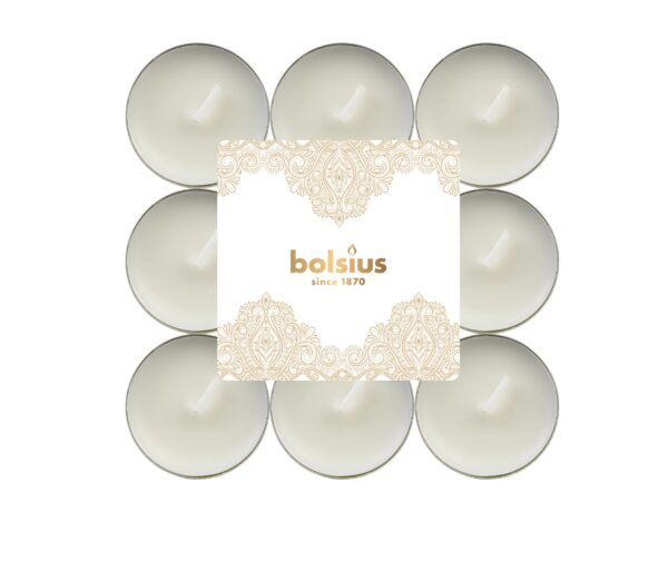 Lõhna-teeküünal 18tk, 4h, Kuldne pits