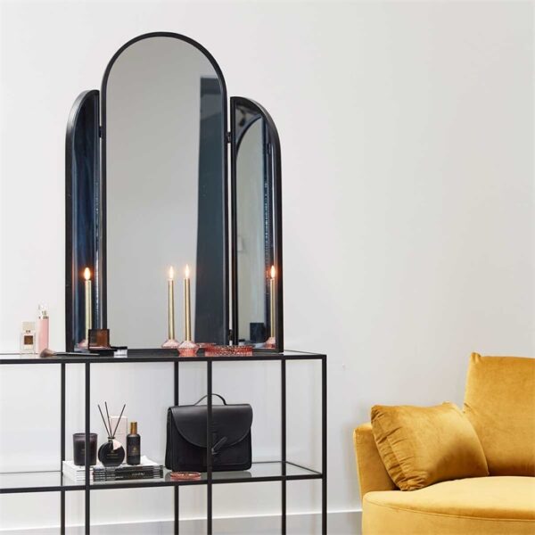 Peegel Elwin must 90x110cm