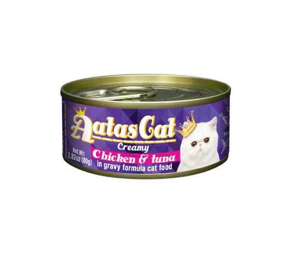 Aatas Cat Creamy Chicken&Tuna 80g