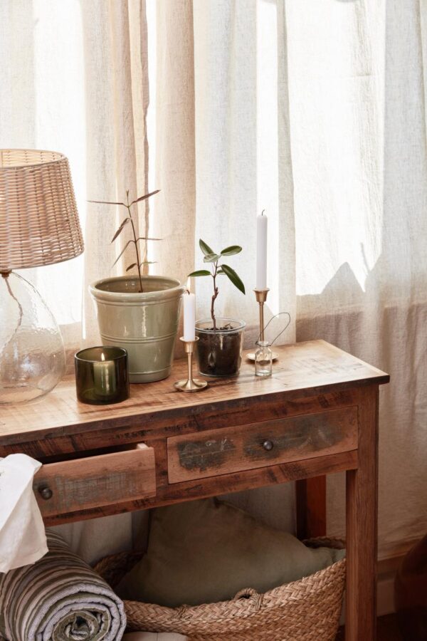 Konsoollaud Unique Shaker 1 riiuli ja 2 sahtliga 100x h80x30cm