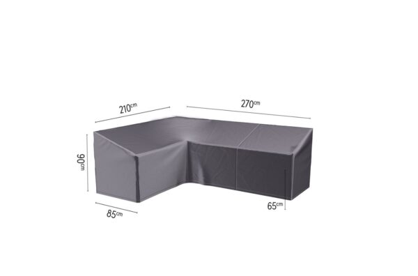 Kate aiadiivanile L vasakule 270x210x85x h65/90cm hall