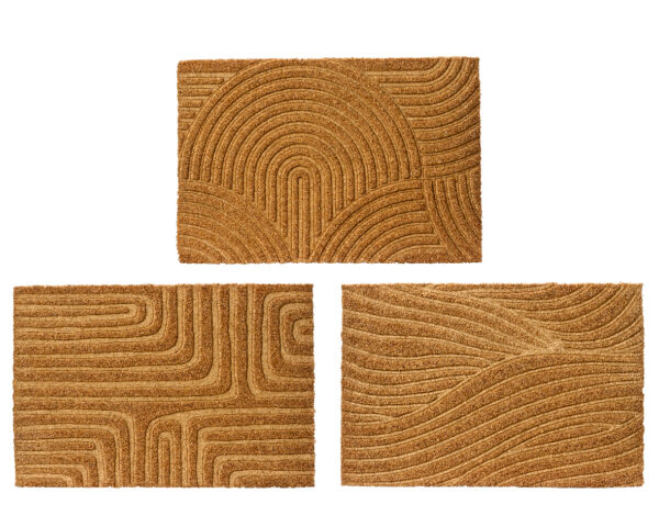 Uksematt erinevad mustrid 40x60cm pruun