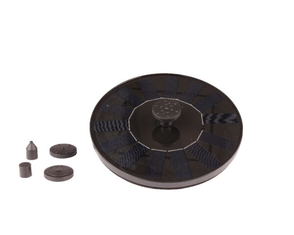 Purskkaev ümmargune Solar d16x h3,5cm must