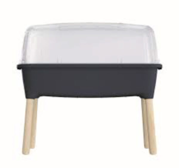 Kasvatuskast jalgadel antratsiit 78x80cm