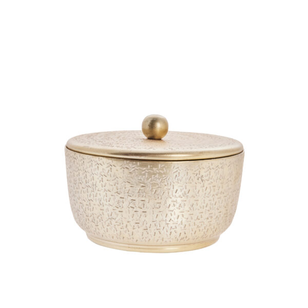 Hoiupurk Lavia 14,5x9,5cm kuldne