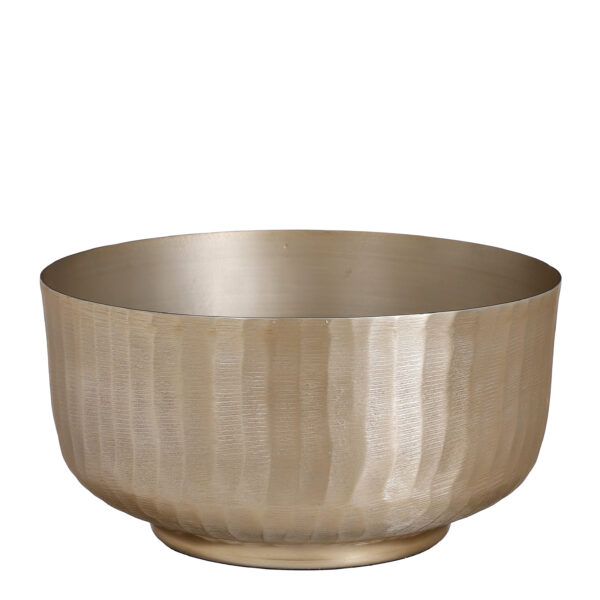 Dekoratiivkauss Rista h20x d9,5cm sampanja