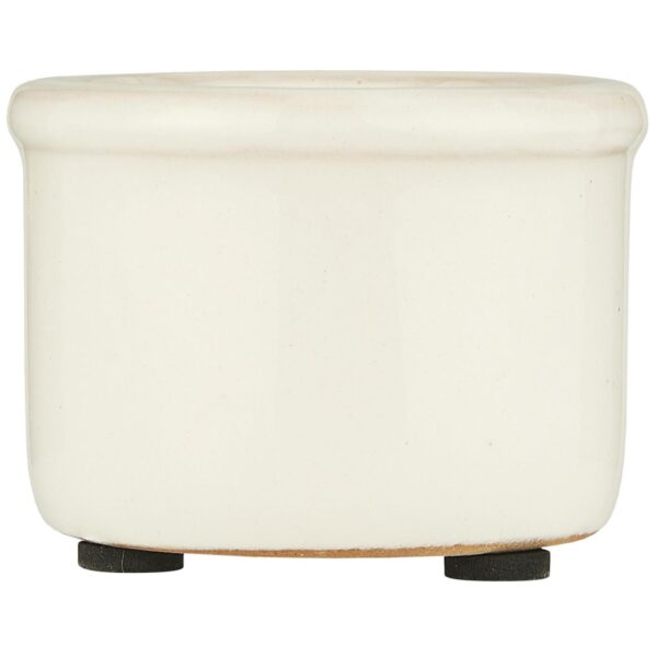 Lillepott Hilda Ø6,5x h4,7cm valge