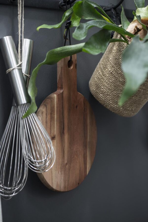 Lõikelaud ümar 45x h1.5x 53cm akaatsia