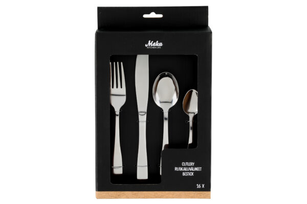 Maku Basic söögiriistade komplekt 16tk