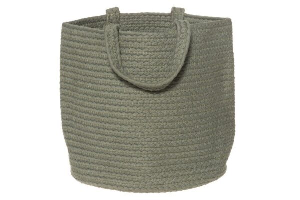 Korv Sykli sangadega 32x30cm roheline