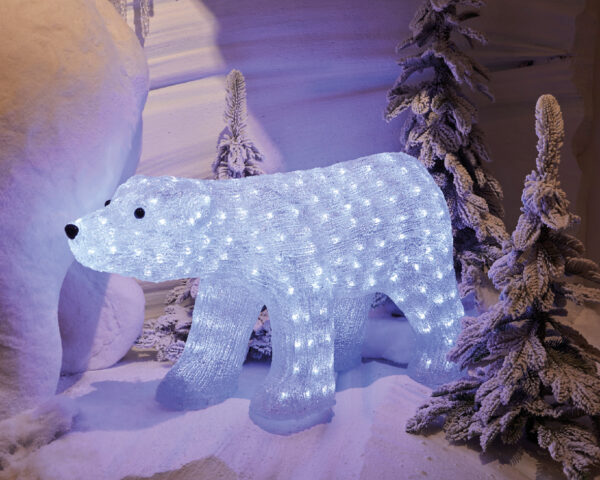 Jääkaru 61x21x33cm 50LED k.valge IP44