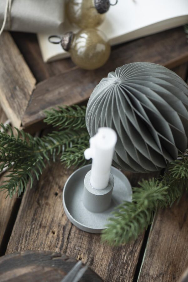 Küünlajalg h4cm, d5cm hall