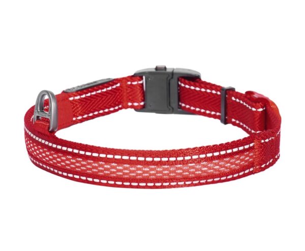 LED kaelarihm Dogness L punane