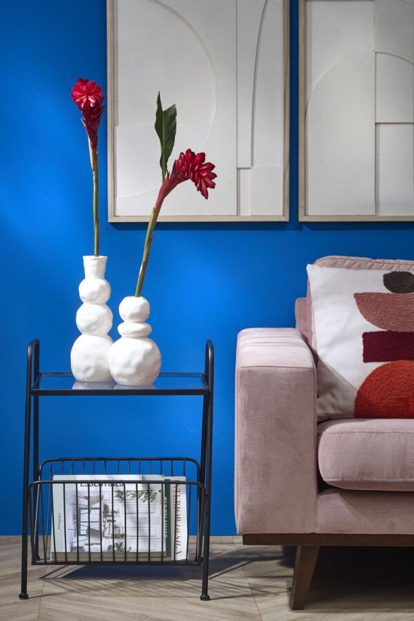 Ajakirjahoidja 44,5x40x h59cm must