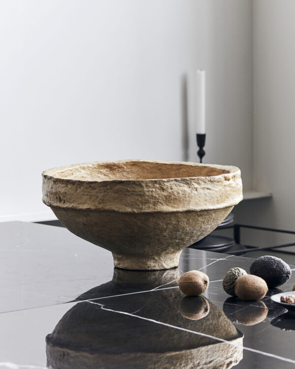 Kauss d38x h20cm beež