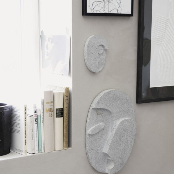 Deko seinale Face hall 21,8x32cm