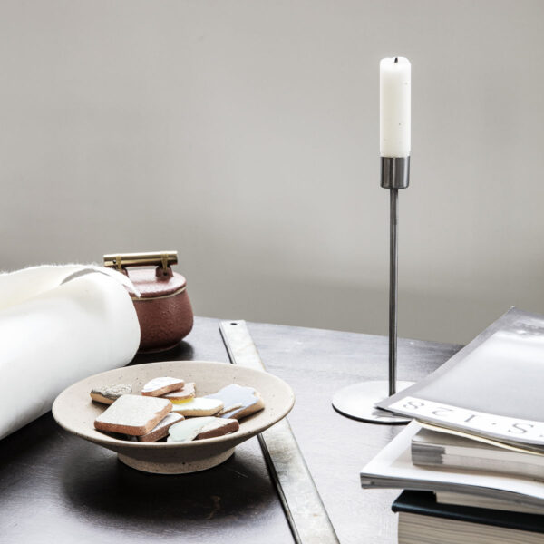 Küünlajalg Anit Silver h20cm d9,5cm