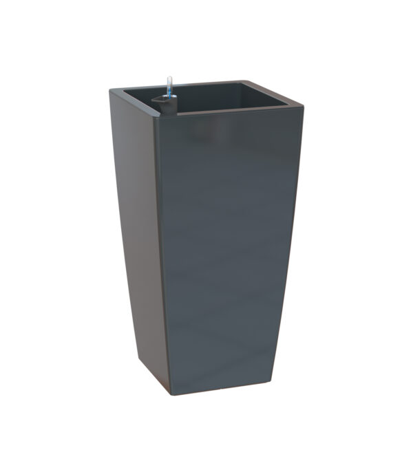 Lillepott altkastmissüsteemiga Pisa 78cm antratsiit