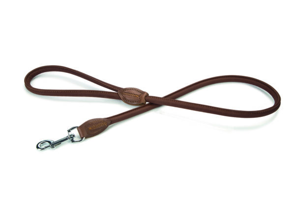 Beeztees jalutusrihm koerale 100cm x10mm pruun nahast buffalo