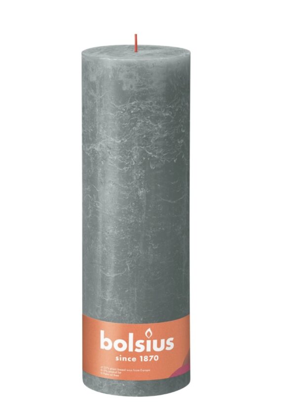 Bolsius küünal 300x 100mm Rustik eukalüptiroheline 200h