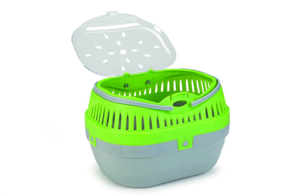 Beeztees transportkast närilistele 27x30 cm roheline/hall