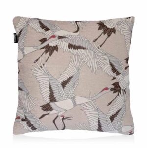 Dekoratiivpadi Crane 45x45cm liivakarva