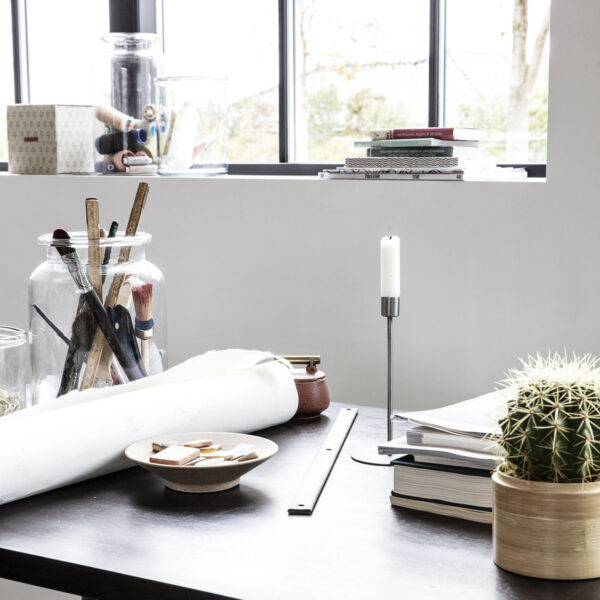 Küünlajalg Anit Silver h20cm d9,5cm