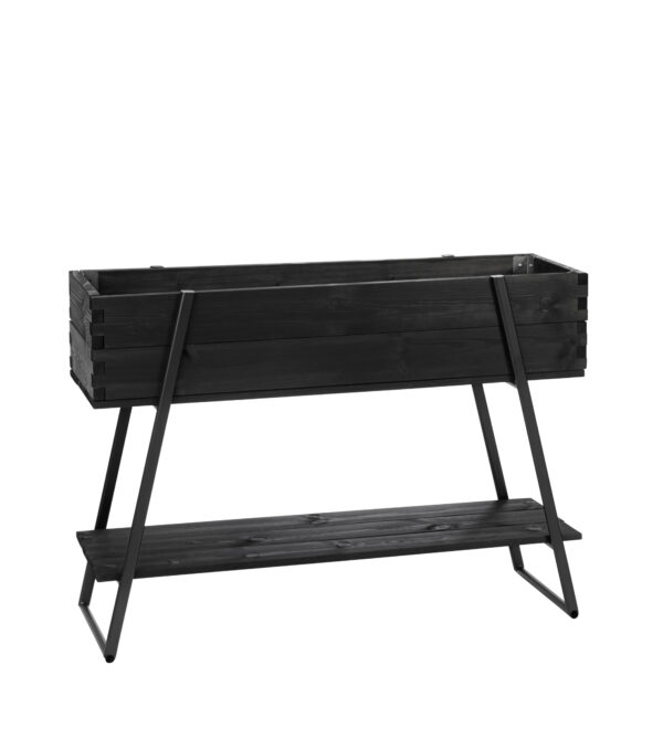 Kekkilä jalgadel kasvatuskast must