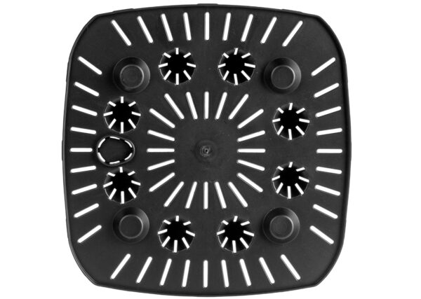 Lillepott Gracia jalgadel 39x39x h27cm antratsiit