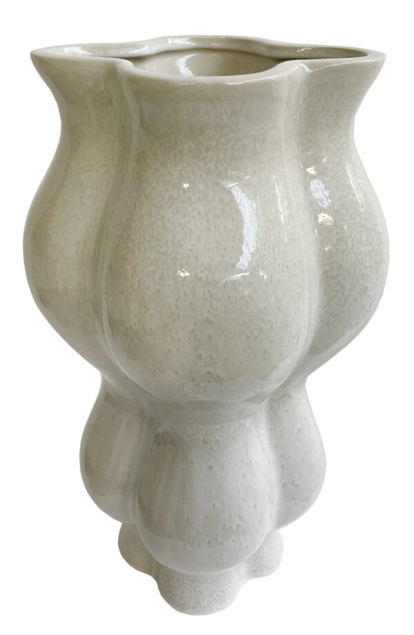 Vaas Aasia d20x h37cm kreem